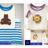 【預購】 GAP全棉家居服 短袖睡衣套裝 特價：$190