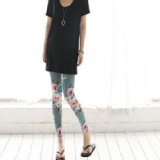 涼爽顯瘦九分彈性內搭褲 特價：$139