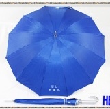 超級小無敵傘【超短,超輕盈.超防風】 HB2寶藍色(經得起聯結車.水泥車.挖土機壓過輾過.能凹能踩才是真正的【手動無敵傘】喔)