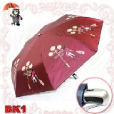 NO芭蒂三折全自動傘【明星蔡依林愛用的系列一時尚女郎圖樣/漫長等待終於到貨囉】 特價：$383