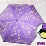 熊熊的甜甜圈三折蕾絲色膠手開傘★完美的三效合一《超輕量.超不沾水.100%抗UV》結合多項功能,全部