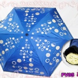 熊熊的甜甜圈三折蕾絲色膠手開傘★完美的三效合一《超輕量.超不沾水.100%抗UV》結合多項功能,全部