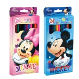 迪士尼米奇&米妮24色六角色鉛筆入盒裝 - 共兩款 PE-K634A