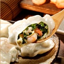 鄉味蝦仁水餃