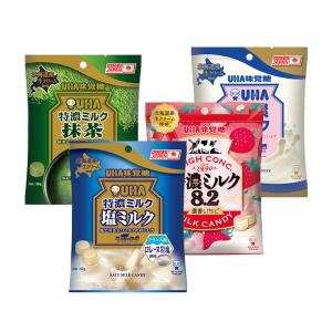 免運!【UHA 味覺糖】12袋 特濃牛奶糖-袋裝 58g~67g