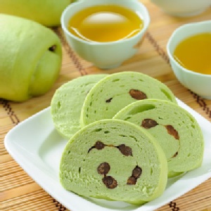 抹茶紅豆饅頭 特價：$75