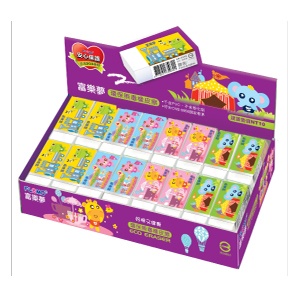 富樂夢10元新尺寸橡皮擦~卡通款ER-AN43