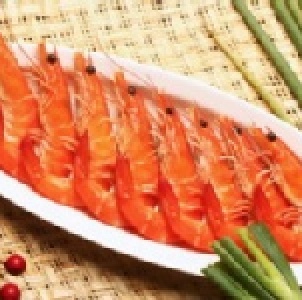 精選★急凍熟白蝦☆ 20~22尾/半斤，中尾熟蝦。 特價：$115
