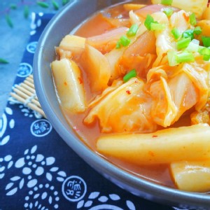 赤鳥泡菜湯年糕條 特價：$72