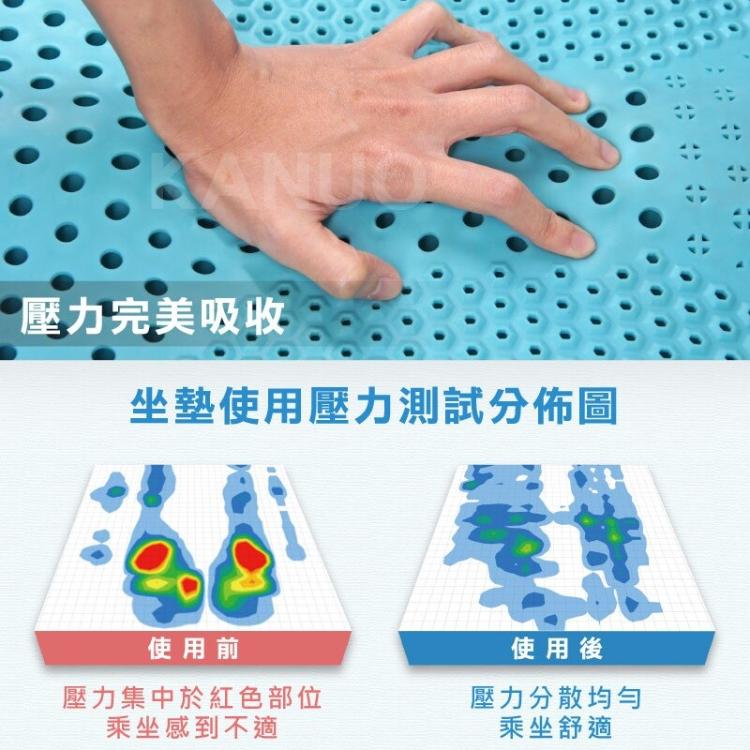 【Goodly顧得力】蝶形果凍凝膠減壓坐墊