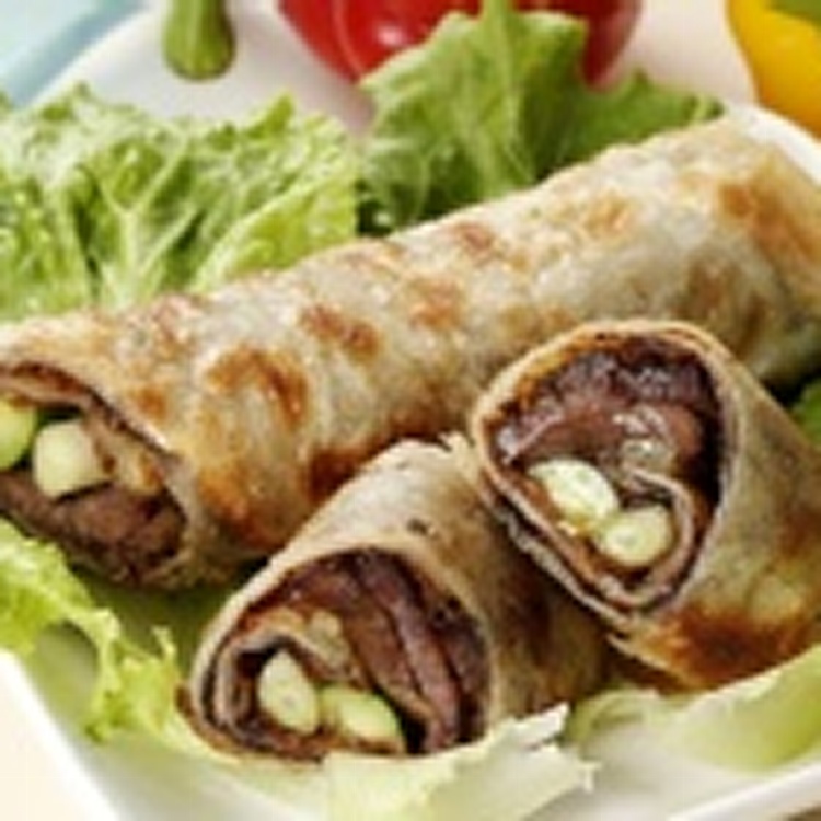 阿福伯＊牛肉捲餅＊【實際商品攝影】【牛腱鮮嫩多汁】