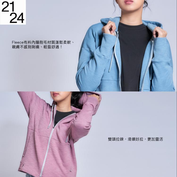 加件外套吧【2124】Cloud 極輕保暖連帽刷毛外套 男女適穿