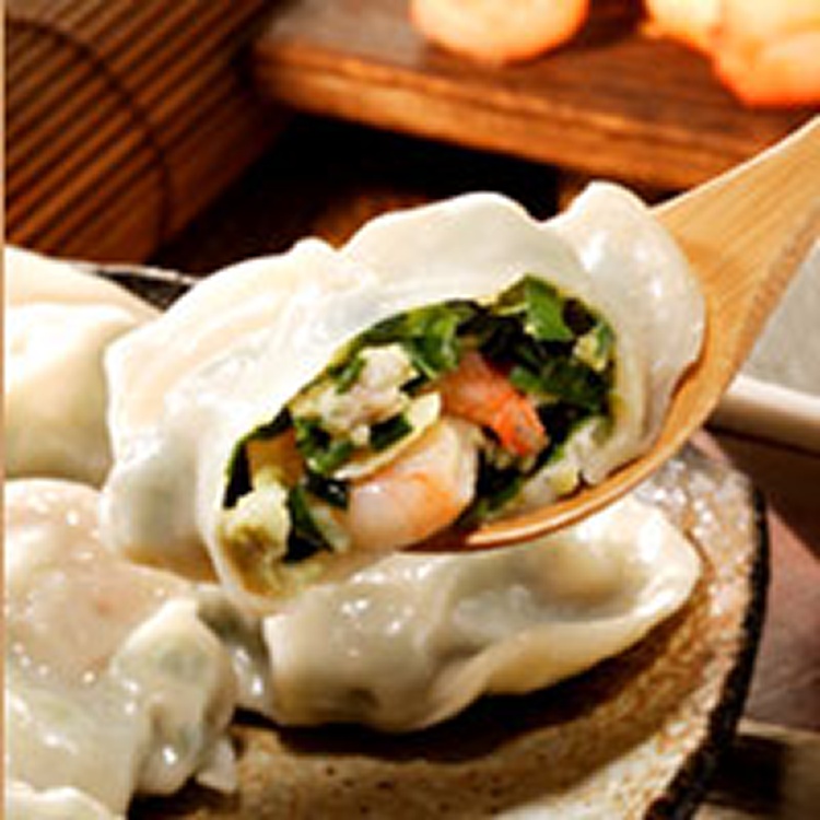 鄉味蝦仁水餃