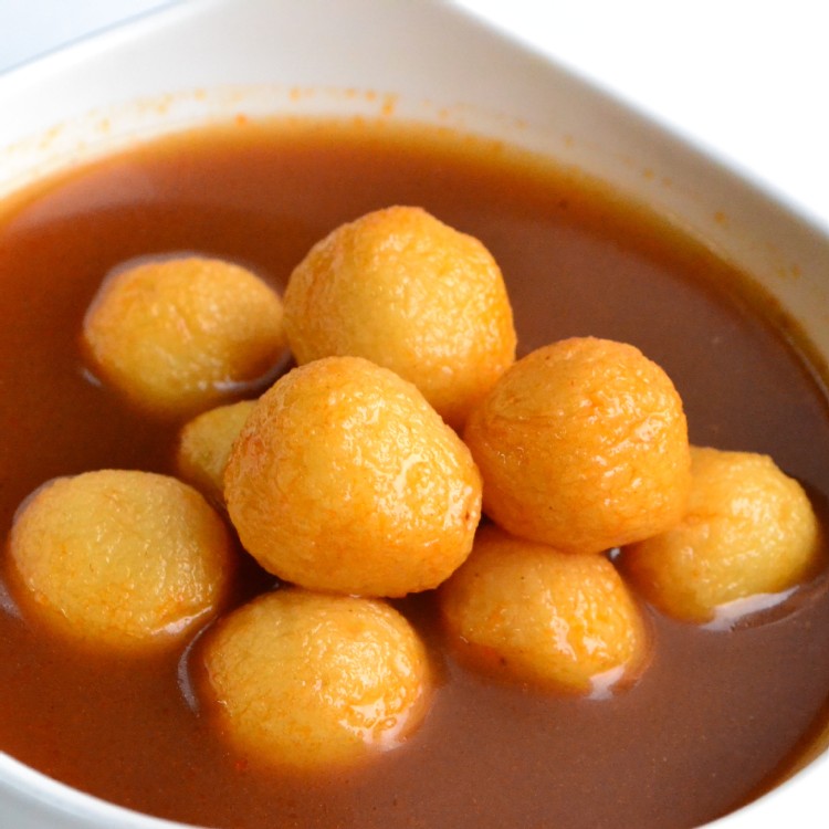 衝喜麻辣黃金魚蛋