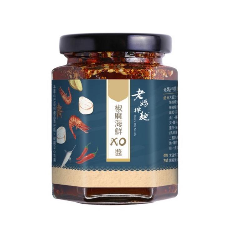 免運!【老媽拌麵】椒麻海鮮XO醬(170g罐裝) 170g/罐 (12罐,每罐154元)