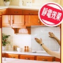 廚房防油汙自黏透明壁貼-12張入-(台灣MIT)（只有ｌ組）