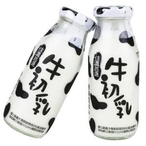 免運!【高屏羊乳】台灣好系列-SGS玻瓶牛初乳牛奶200ml 200ml/瓶 (60瓶，每瓶40元)