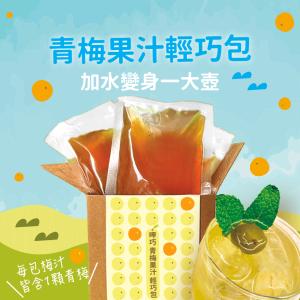 【十翼饌】 呷巧青梅果汁輕巧包90gX10包(盒)