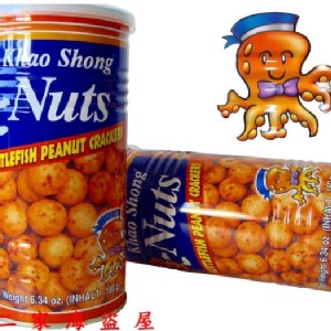 泰國 卡頌-魷魚味花生罐