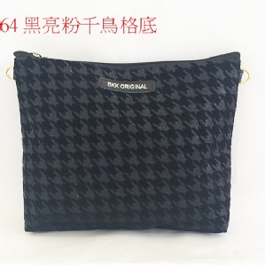 BKK Original (A064 黑亮粉千鳥格底)