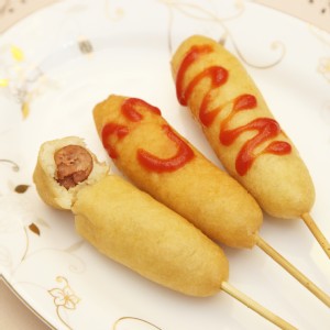 德式炸熱狗5隻裝 特價：$110