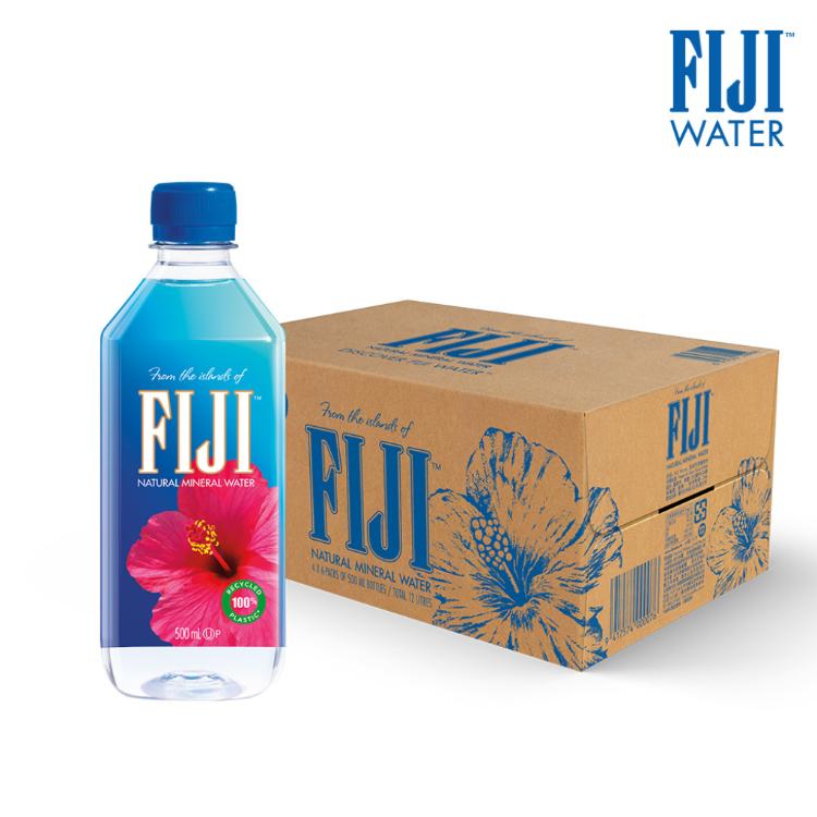 【FIJI 斐濟】天然深層礦泉水500mlx24罐/箱