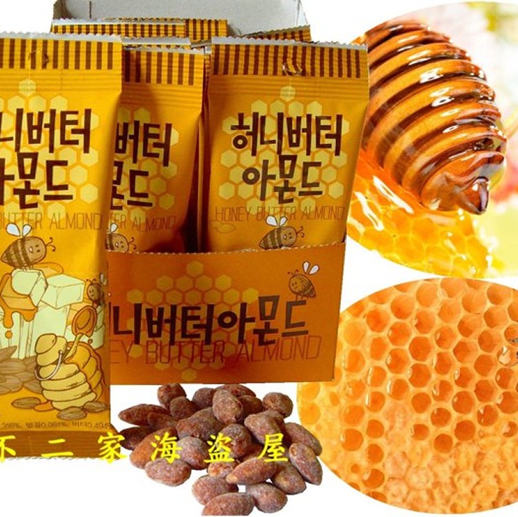 韓國Toms Gilim蜂蜜奶油杏仁果