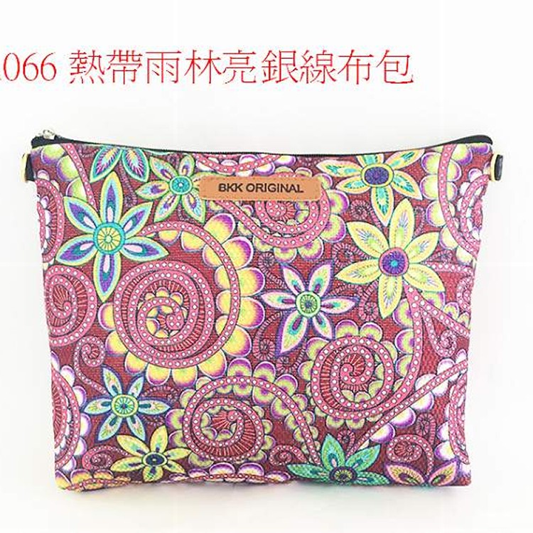 BKK Original (A66 熱帶雨林亮銀線布包)