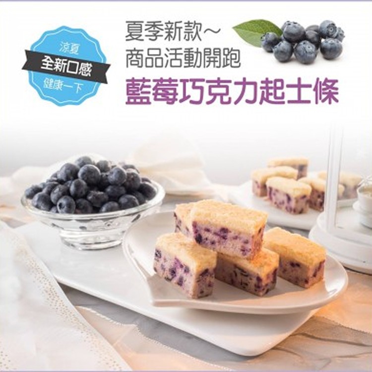 藍莓巧克力起司條48入 – 百佳烘焙坊