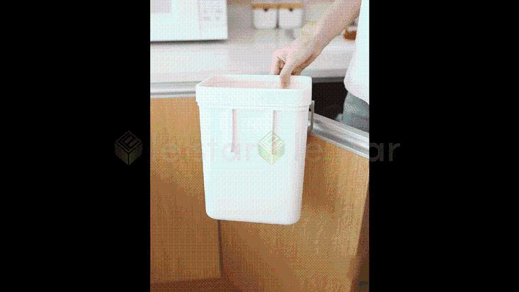 FaSoLa 多功能免打孔壁掛垃圾桶