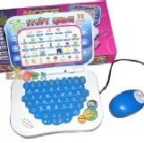 兒童中英文有滑鼠學習機/迷你雙語學習機/附有滑鼠 功能多超值 附送電池~不挑款