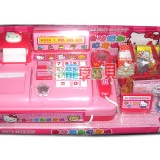 ST安全玩具 Kitty趣味電動聲光收銀機 附贈電池