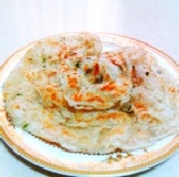 ＊脆皮蔥抓餅＊ 原價 $15元，優惠價 $10元，(1份10片 $100元)