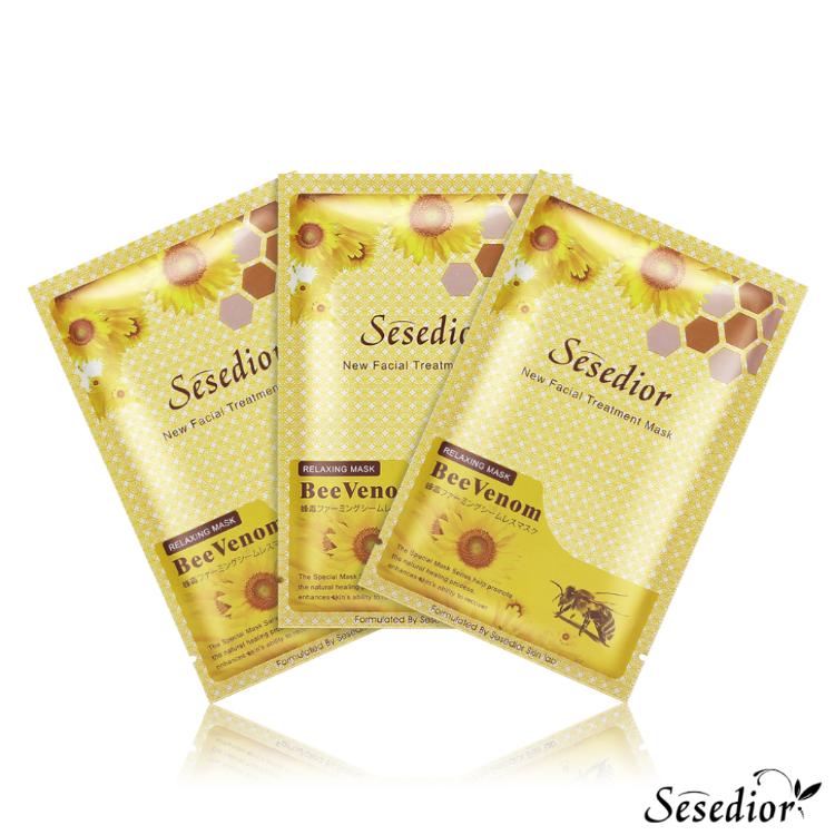 【Sesedior】年度熱銷經典面膜(亮妍/龍血/蝸牛/胎盤/蜂毒)-裸片