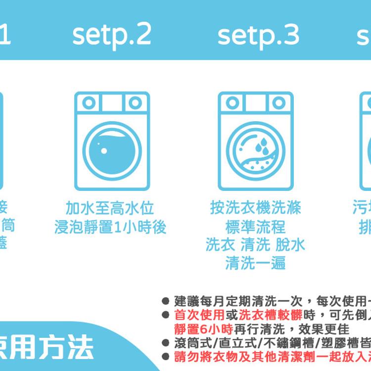 【清潔大師】洗衣槽清洗液 220ml