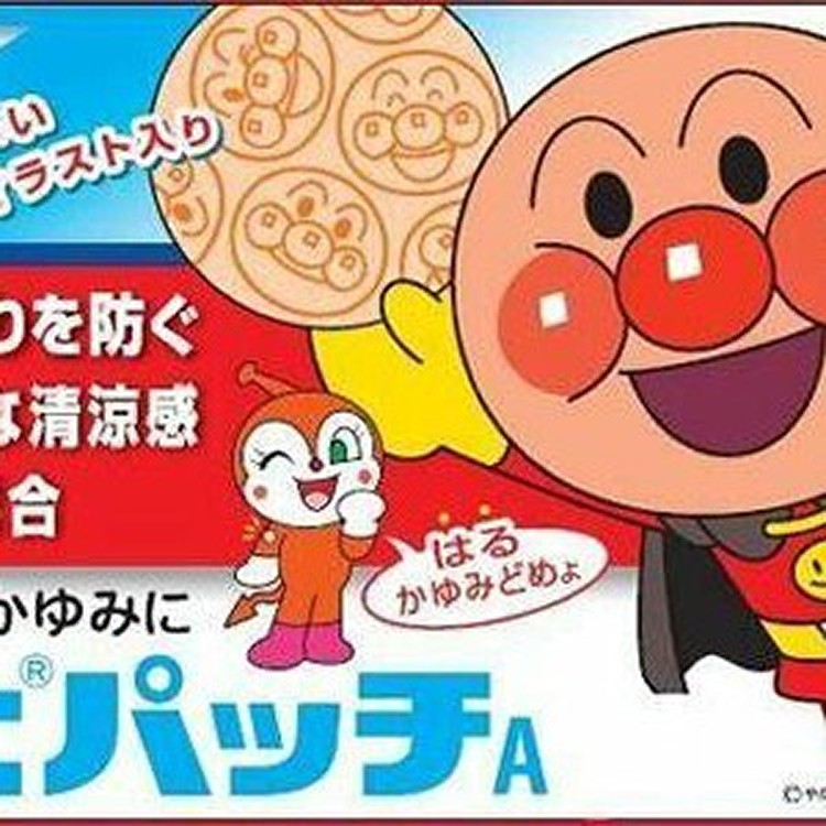 麵包超人止癢貼片76入