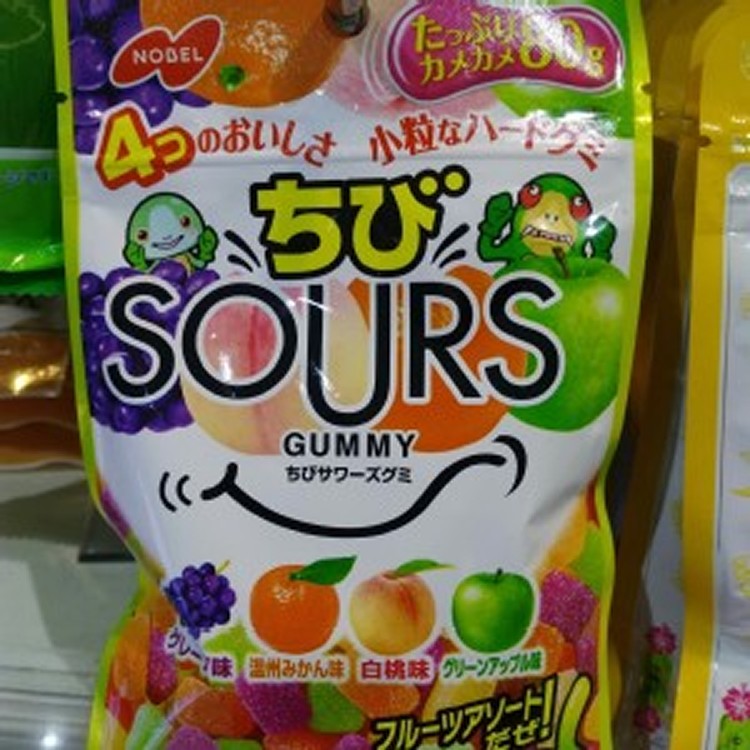 NOBEL SOURS 迷你水果軟糖80g