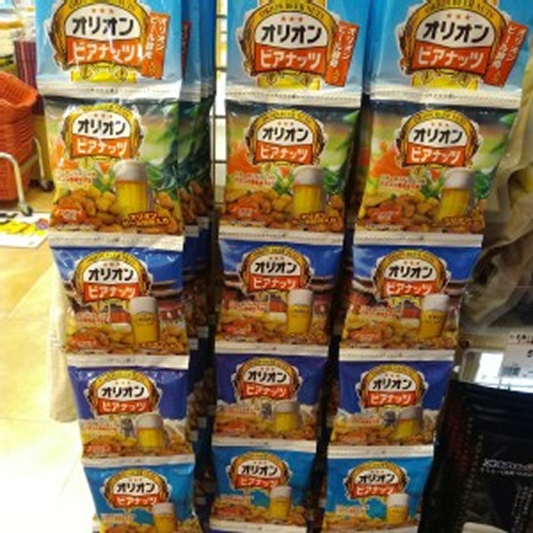 沖繩下酒零嘴 Orion花生豆 16g*5袋