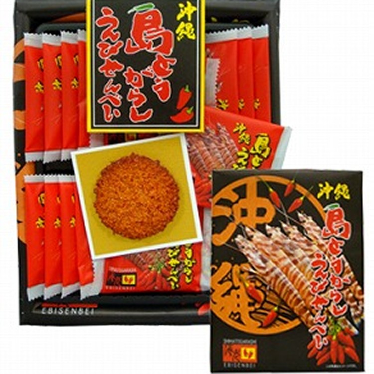 沖繩蝦餅 辣 味 仙貝 30入(大盒)