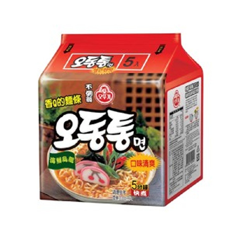 韓國不倒翁海鮮風味烏龍拉麵(5入裝)