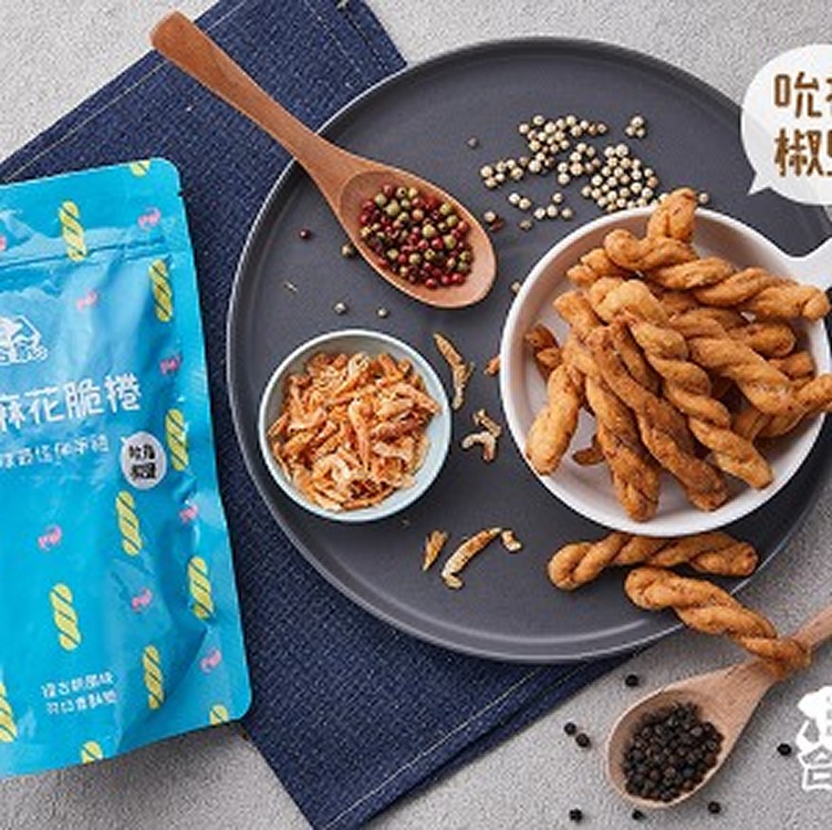 小琉球 合家 鮮蝦麻花捲