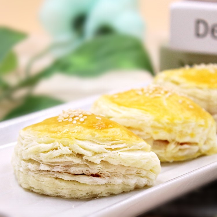 【萊記 Lai Chi】蜜汁叉燒酥 30年職人嚴選港式點心 港點燒賣 港式飲茶 下訂贈凍頂烏龍茶包