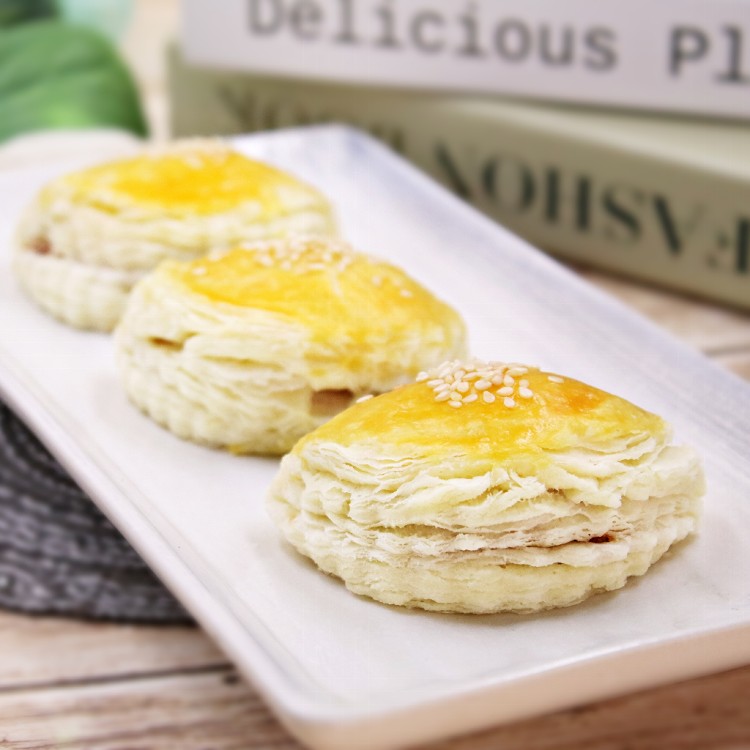 【萊記 Lai Chi】蜜汁叉燒酥 30年職人嚴選港式點心 港點燒賣 港式飲茶 下訂贈凍頂烏龍茶包