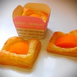 小比幸福手作：水蜜桃起酥，1入