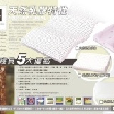 皮爾帕門PB．100%天然乳膠枕(平面型) -- 加價購 ((( 會落枕的人最好的選擇 )))
