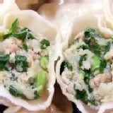 韭菜豬肉水餃十顆 特價：$40