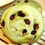 【大麥手工包子饅頭】抹茶紅豆(5入)