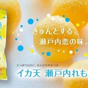 日本瀨戶檸檬魷魚天婦羅餅