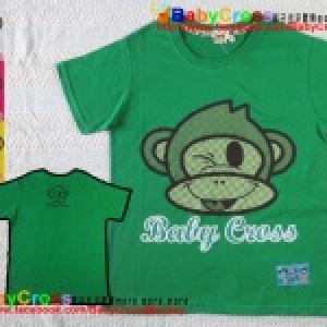 BabyCross猴子系列-猴子眨眨眼-小孩款綠色