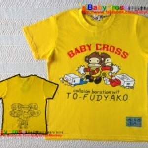 BabyCross猴子系列-猴子豆腐人-小孩款黃色